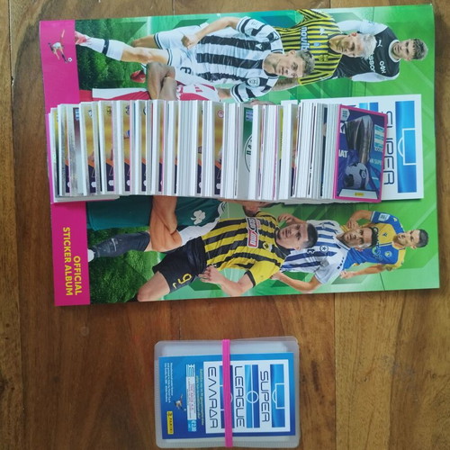 Panini Super League 2025-26 Complete Sticker Set New