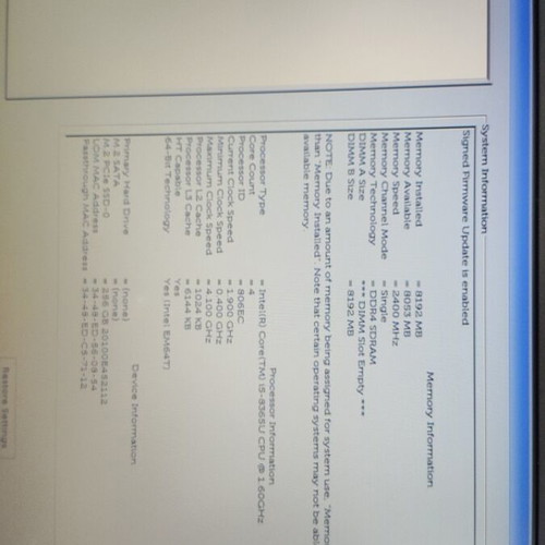 Dell laptop 14" i5 8th gen like new with 8GB RAM and 256GB SSD