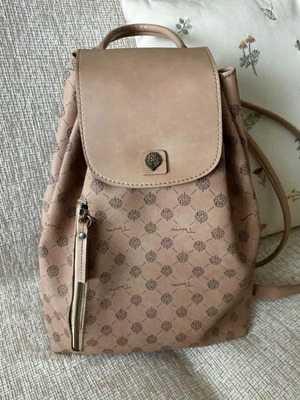 Σακίδιο πλάτης Thiros μεταχειρισμένο, nude με χαρακτηριστικό σχέδιο