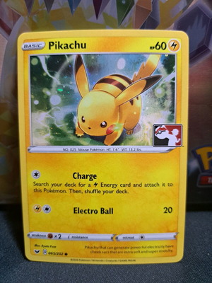 Pikachu SSH 065 Sword and Shield Cosmic Holo Нов