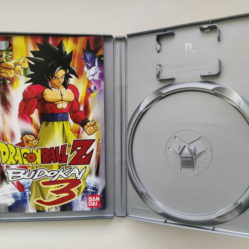 Budokai 3 Platinum PS2 case and manual, no disc