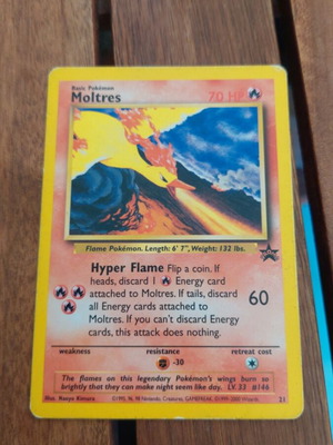 Moltres WP 21 card used