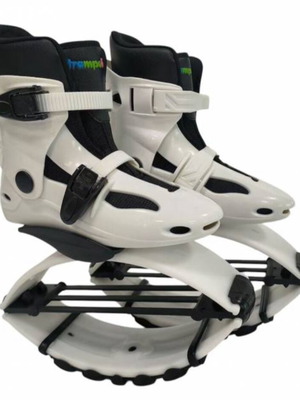 Jump Shoes L (36-38) 40-60kg καινούργια, μαύρα παπούτσια με ελατήρια