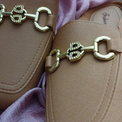Slip on women's shoes beige new size 40 ballerinas