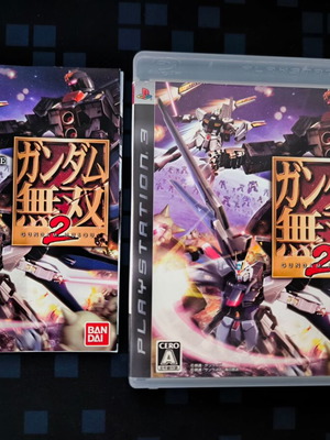 Gundam Musou 2 PS3 game like new, Japanese version NTSC-J