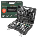 RockForce socket set 108 pieces new