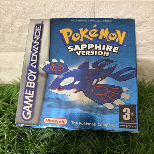 Pokemon Sapphire Version Game Boy Advance used with manual