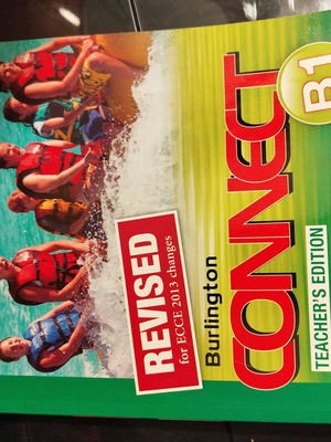 Connect B1 teacher's book and Workbook like new, Burlington