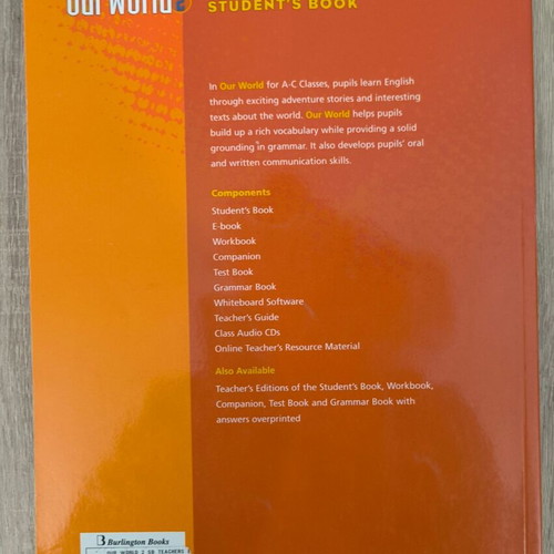 Our World 2 Burlington Student's Book Teacher's Edition new