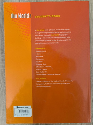 Our World 2 Burlington Student's Book Teacher's Edition new