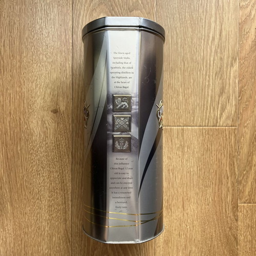 Chivas Regal Metal Box with Lid used