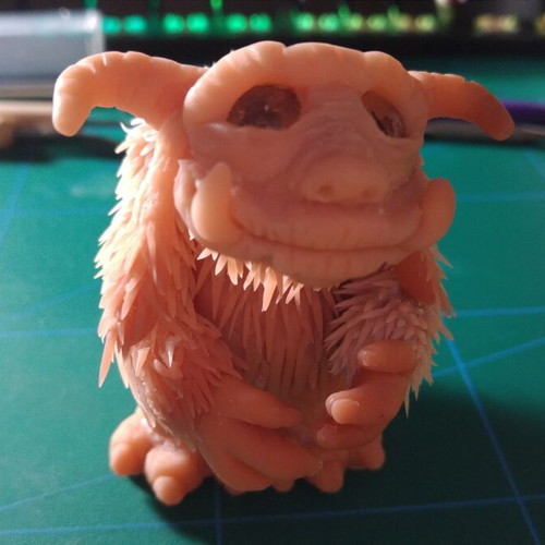 Ludo figure new handmade polymer clay