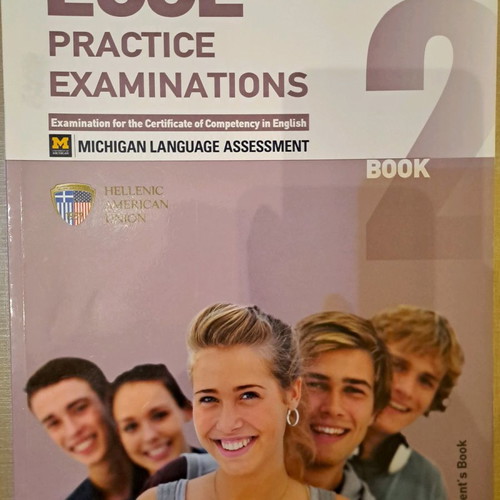 English learning books used for Michigan Lower level