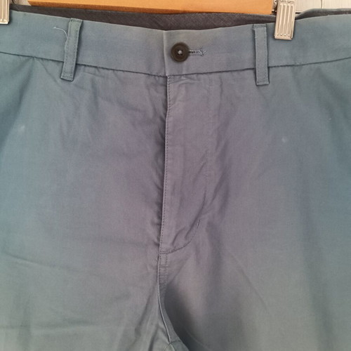 Marks and Spencer men's office pants used, turquoise, size 34