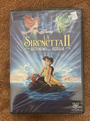 Disney The Little Mermaid 2 DVD sealed, dubbed