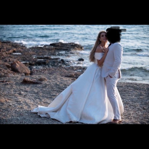 Primalicia wedding dress used, size M, white