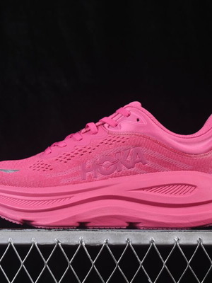 Hoka One One Bondi 9 Crabapple women's running shoes