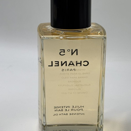 Chanel No 5 Huile Intense Pour Le Bain Intense Bath Oil 400ml like new