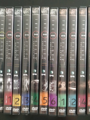 X-Files series DVD like new with Greek subtitles