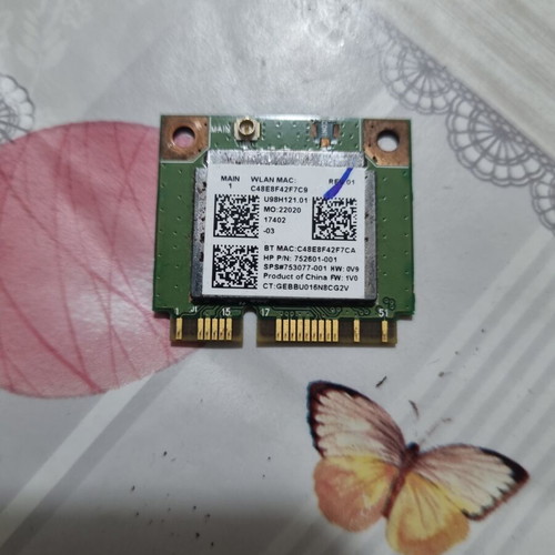 Wi-Fi circuit card used