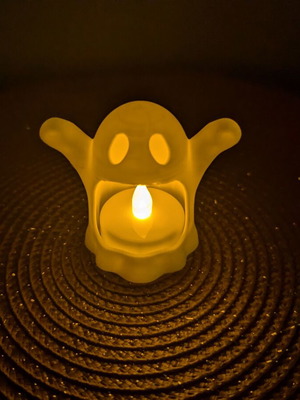 Ghost Candle Lamp made to order
