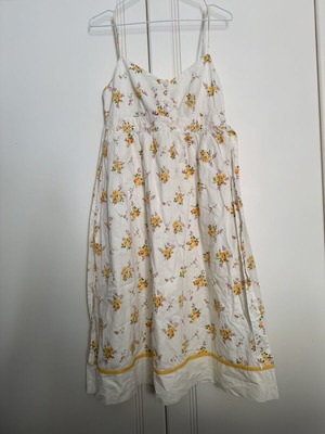 Summer dress Marks & Spencer like new, colorful vintage with details