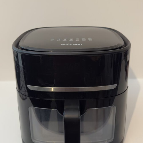 Rohnson Air Fryer R-2834 8L with Wi-Fi like new, black