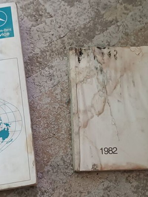 Mercedes 1982 service and manual books used, truck