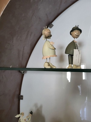 Metal decorative groom and bride new