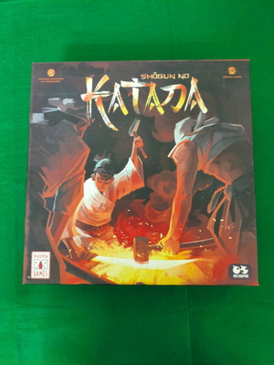 Shogun no Katana board game used, complete
