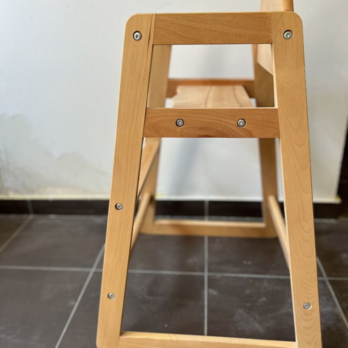 Wooden children's chair