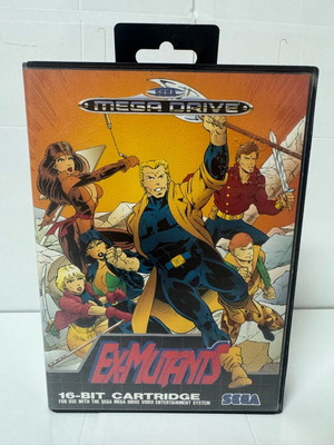 Ex-Mutants Sega Mega Drive game like new