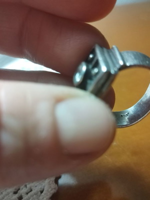 Silver ring like new