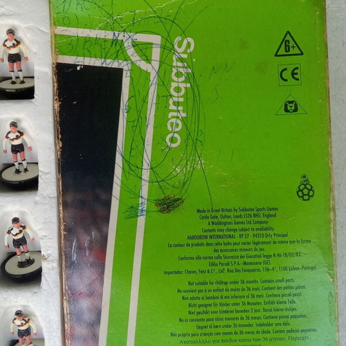 Subbuteo LW 681 West Germany used player set