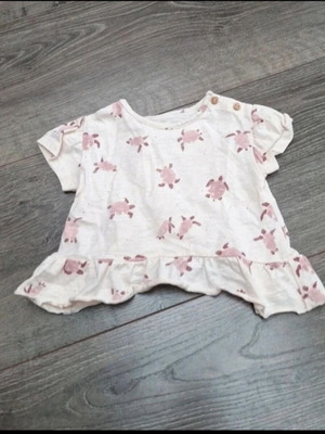 Play Up baby top size 3M with ruffle detail
