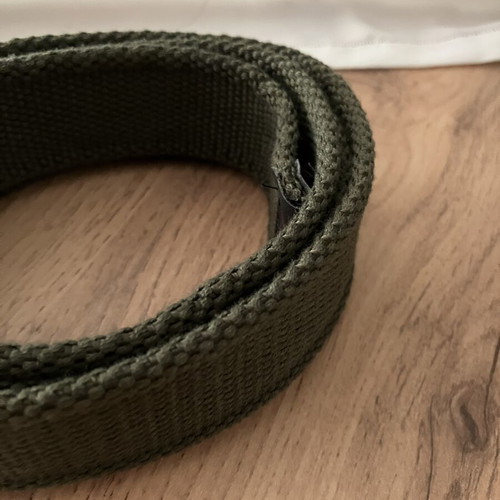 Military Style Belt khaki, like new, 125 cm