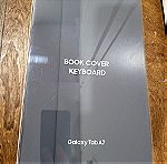  Σφραγισμένο, αλουμινένιο, εγγύηση επίσημης ελληνικής αντιπροσωπείας, απόδειξη μεγάλης αλυσίδας Samsung Flip Cover Δερματίνης με Πληκτρολόγιο Γκρι (Galaxy Tab A7)