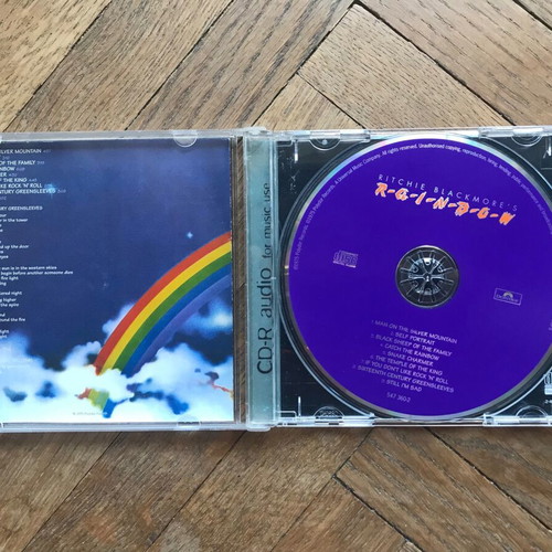 Ritchie Blackmore’s Rainbow CD used, no back cover, rock
