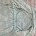 Marks & Spencer Kids Robe Like New, Size 5-6 Years, White and Turquoise