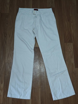 Badge White Men's Pants like new, size M
