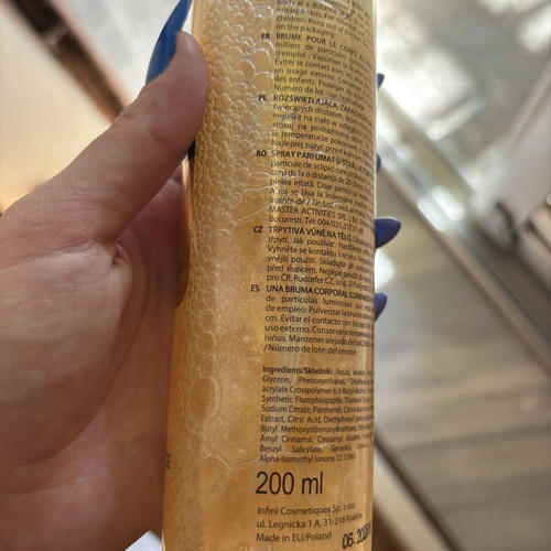 LoviSpa My Pleasure αρωματικό σπρέι σώματος με γκλίτερ 200ml