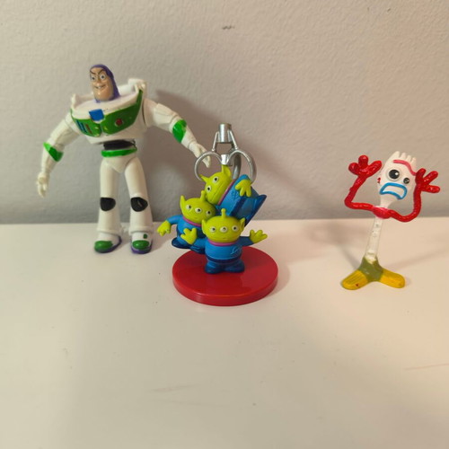 Toy Story figures used, pack of 9 pieces