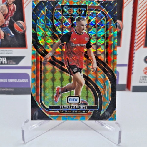 2024-25 Panini Select FIFA Soccer Florian Wirtz Mezzanine Tessellation card like new