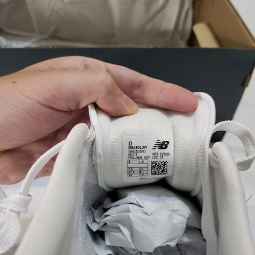 New Balance 480 white shoes new, size 41.5