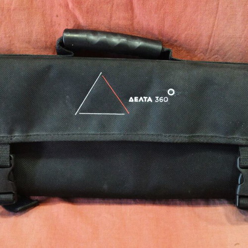 Professional chef case bag for 22 knives and tools like new