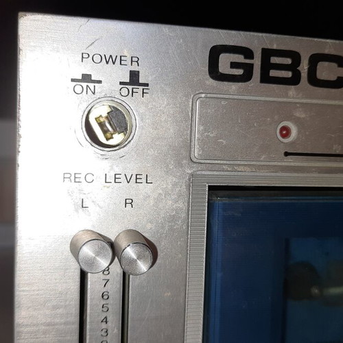 Vintage GBC Stereo Center used, AM/FM radio, cassette player, amplifier