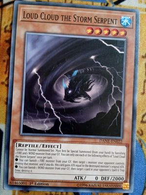 Loud Cloud The Storm Serpent Effect Monster σαν καινούργιο