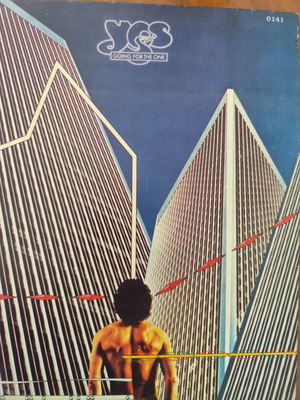 Yes Going for the One LP used, Greek press, progressive rock