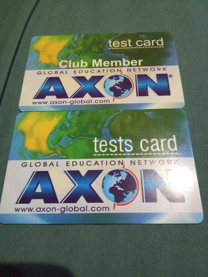 Axon 2 dummy cards new