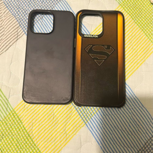 Apple and Mobilfox cases for iPhone 15 Pro Max, like new